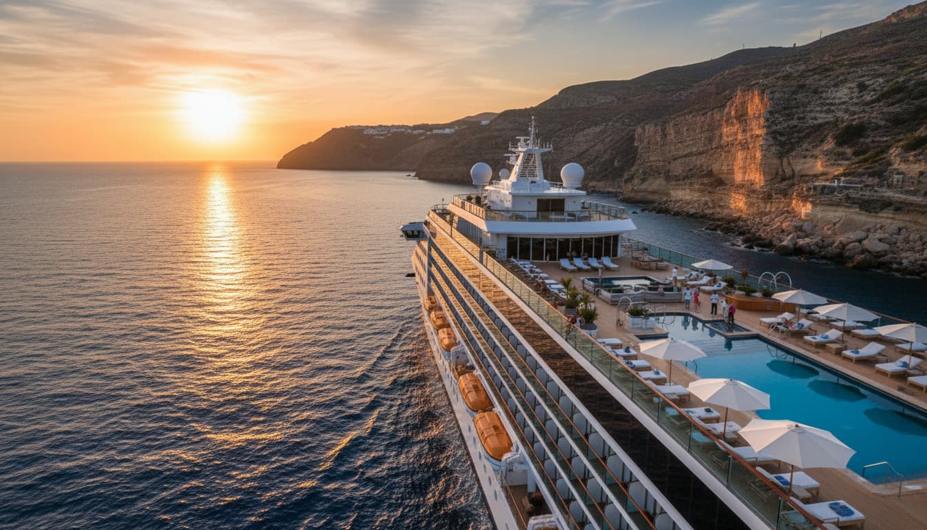 Découvrez la croisière de luxe en Méditerranée en 2025