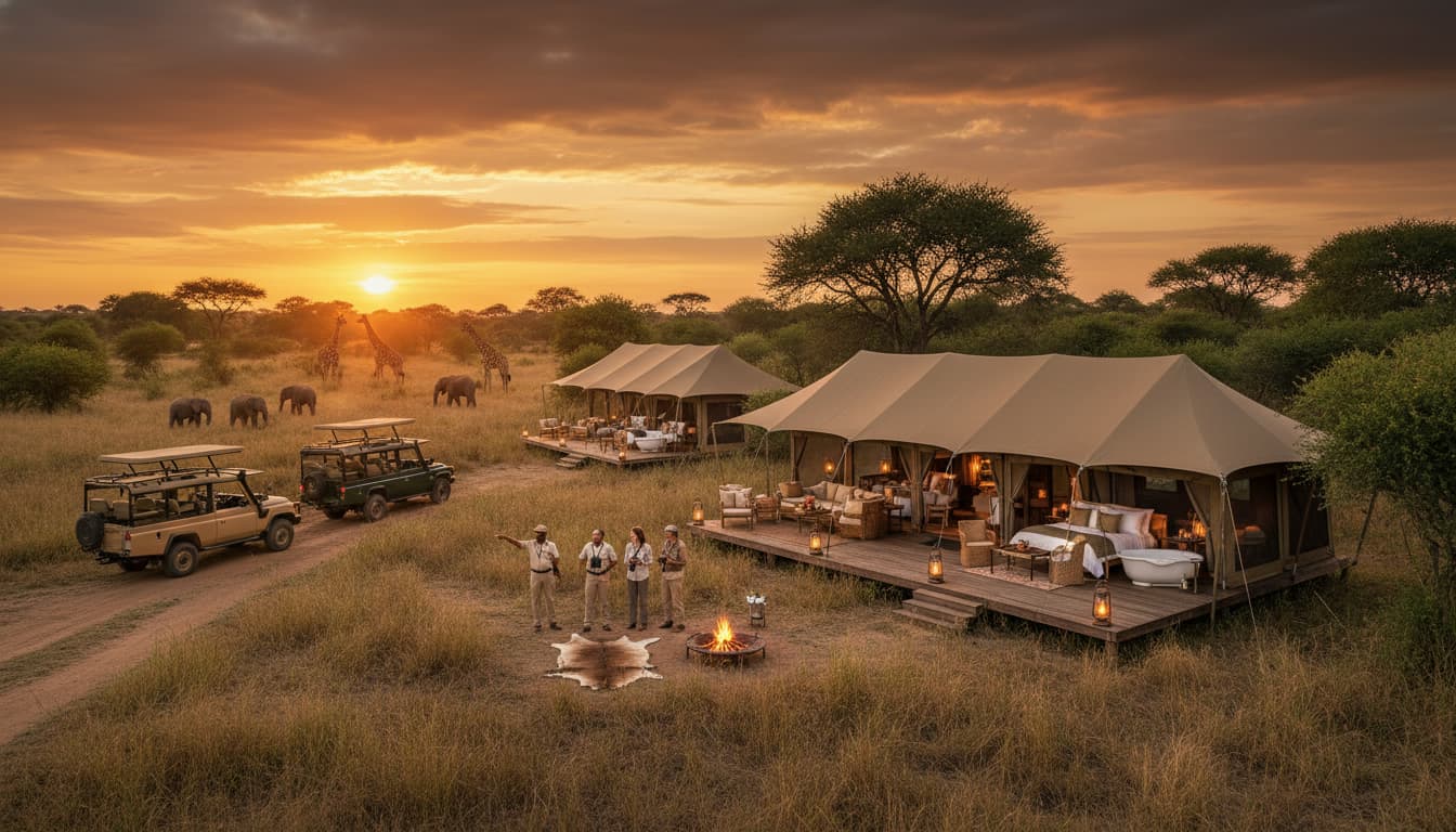 Découvrez le safari de luxe en Tanzanie en 2025